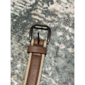 Bbgd Synthetic Leather Trim Belt 34-36